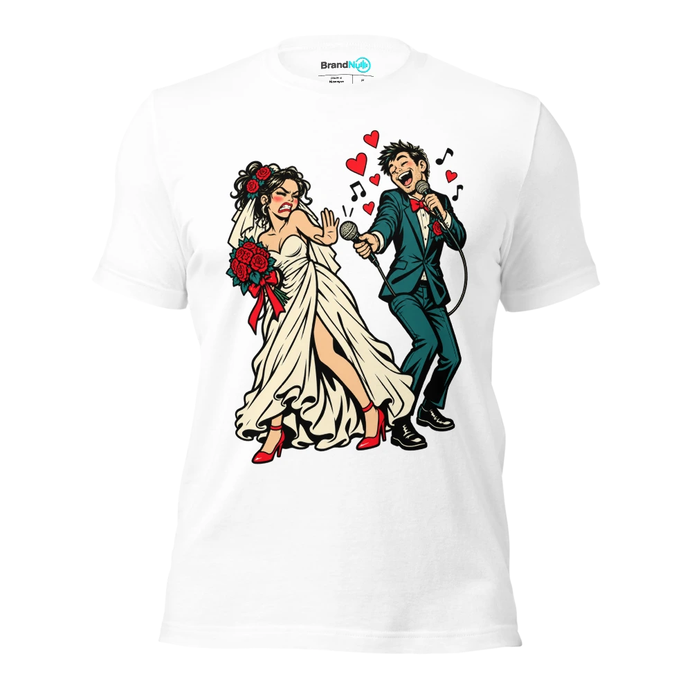 I SAID I DO NOT I DUET T Shirt White Front