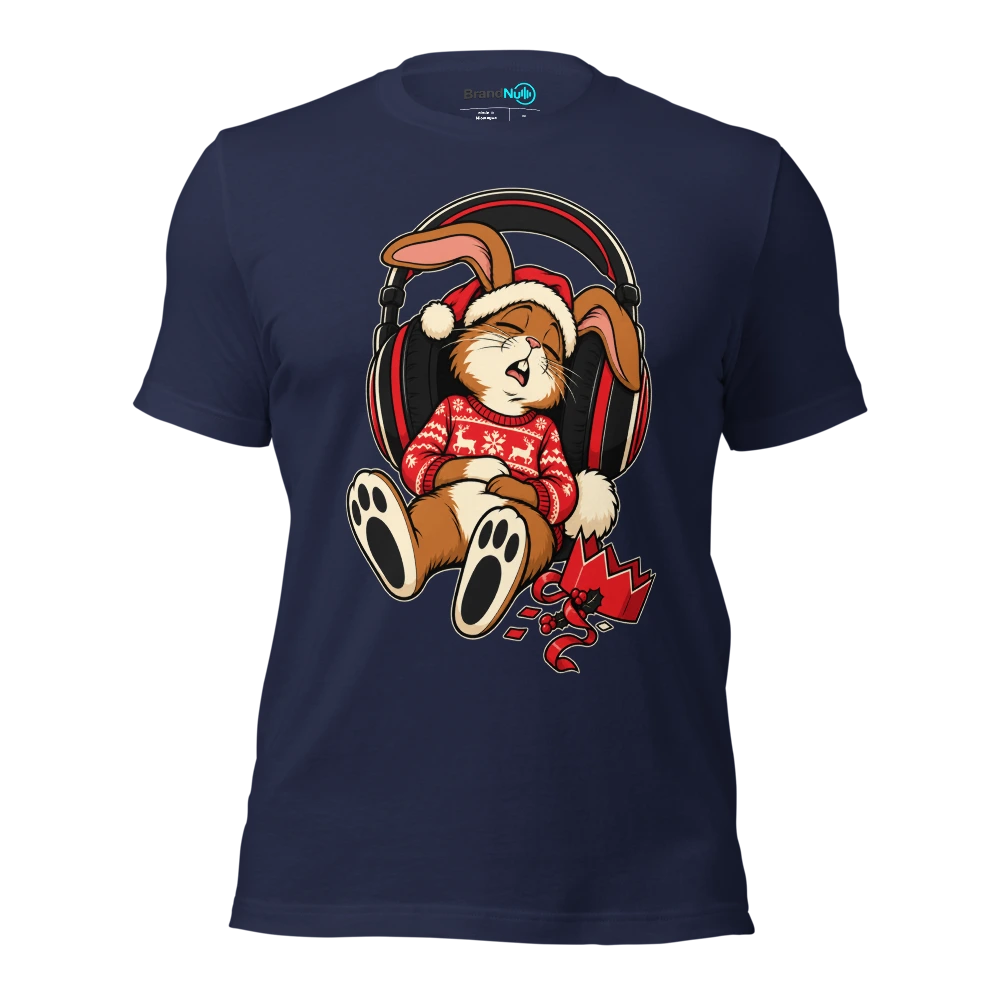 THE PARTY ANIMAL HAS CLOCKED OFF EARLY T Shirt Navy Front