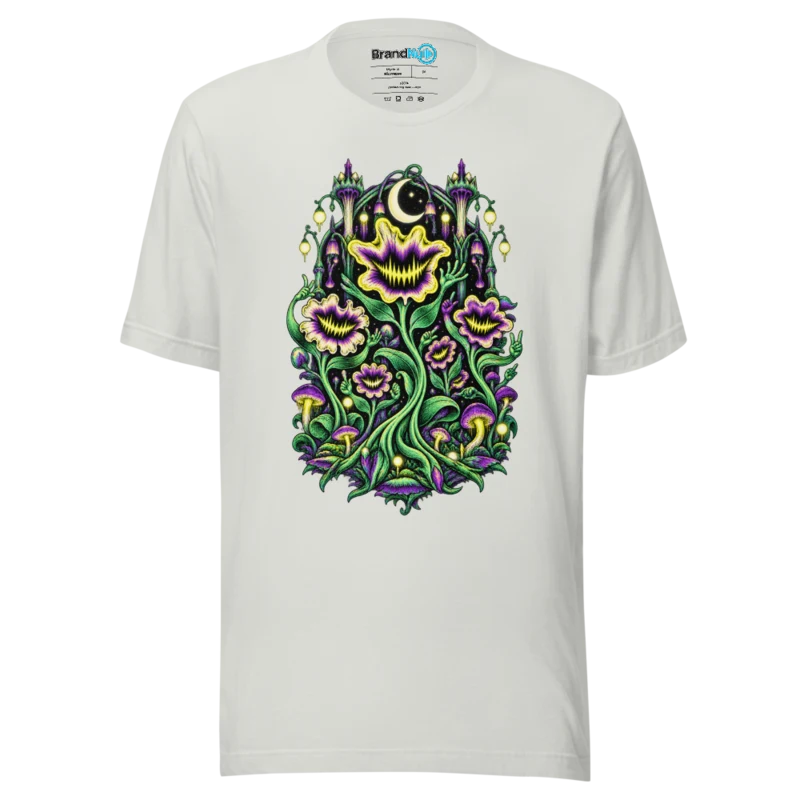 Bass Botanical World T Shirt - Asphalt