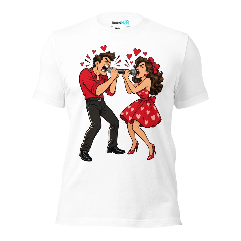 OUR DUET NEEDS RELATIONSHIP COUNSELLING T Shirt White Front