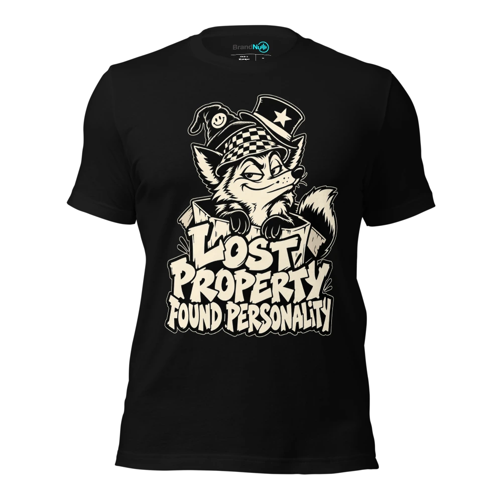LOST PROPERTY FOUND PERSONALITY T-SHIRT