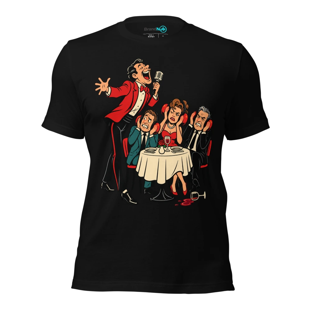 YOUR DEDICATION HAS UPSET EVERYONE AT THIS TABLE T Shirt Black Front
