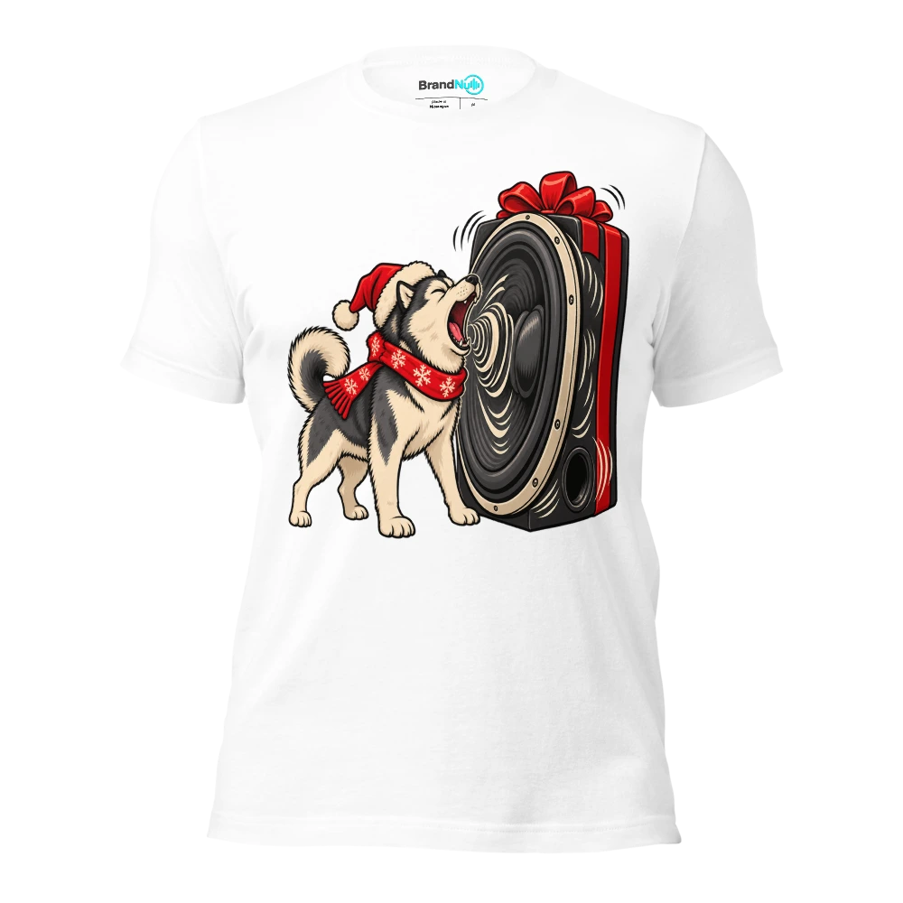 THE HUSKY HAS JOINED THE SUB SECTION T Shirt White Front