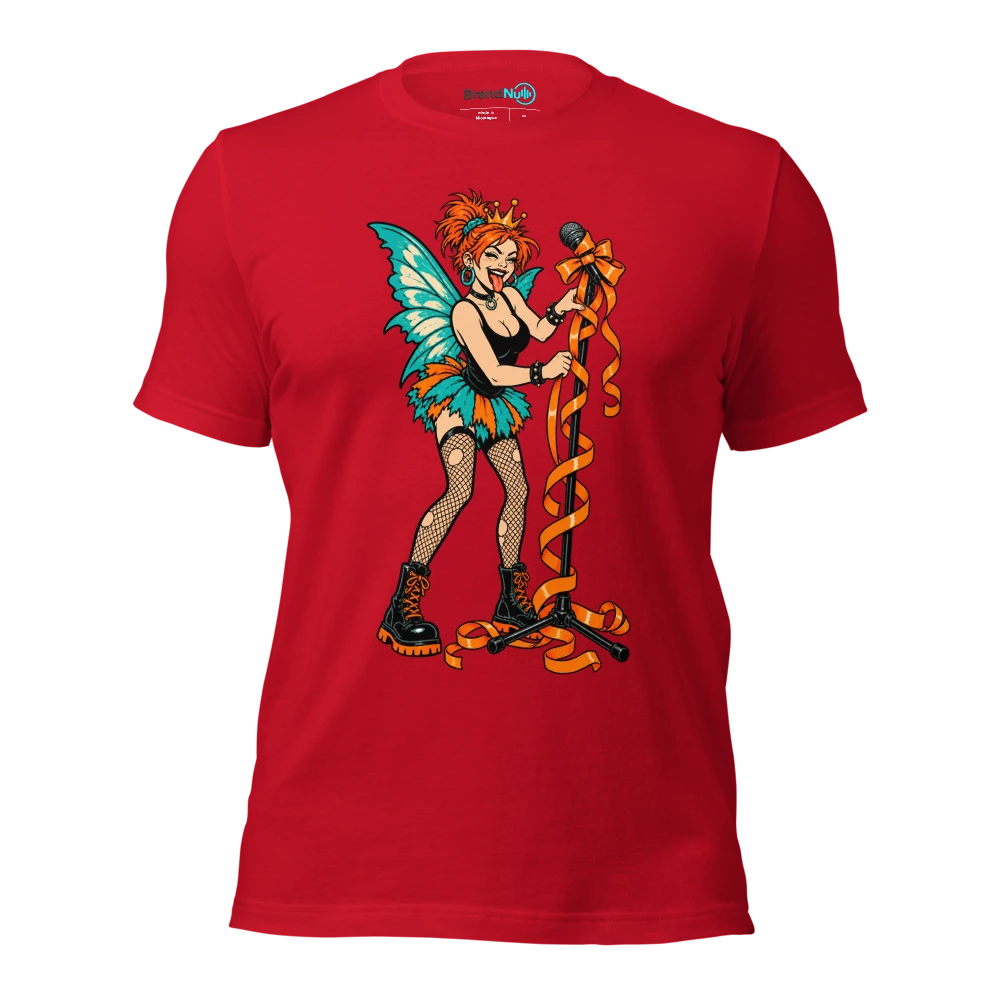THE PARTY FAIRY HAS CANCELLED THE REHEARSAL T Shirt Red Front