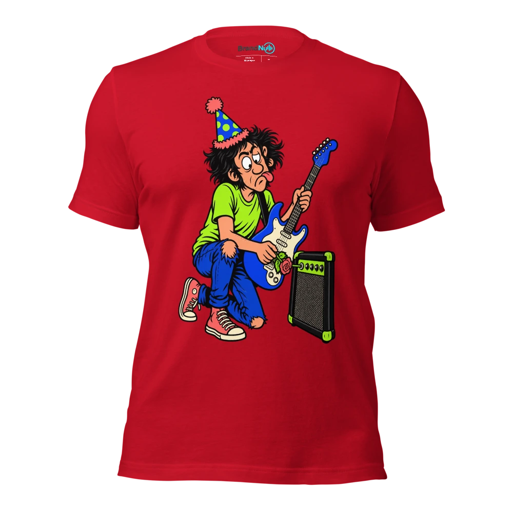 I ASKED FOR AN AMP NOT AN OPINION T Shirt Red Front