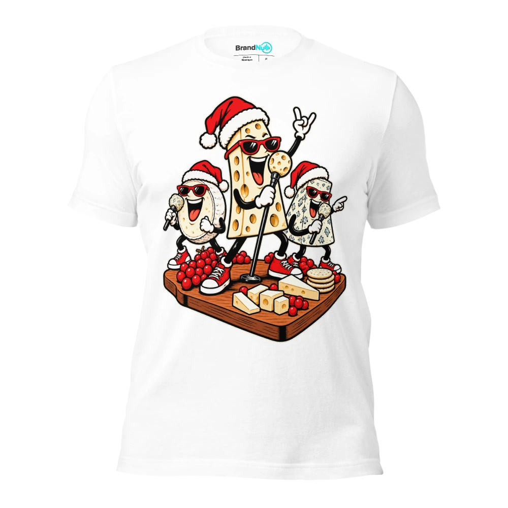 THE CHEESE BOARD IS A BETTER LINEUP T Shirt White Front