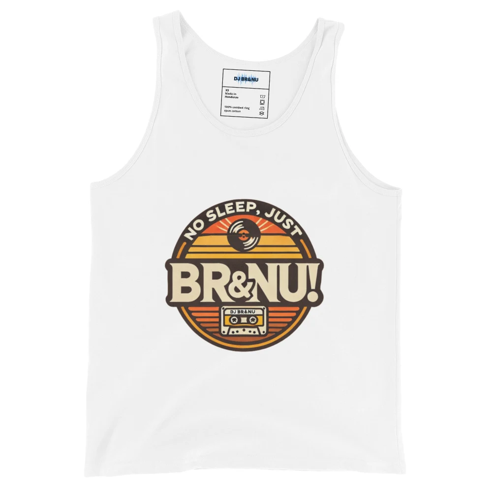 No Sleep Just BrandNu Tank Top Vinyl Circle Edition