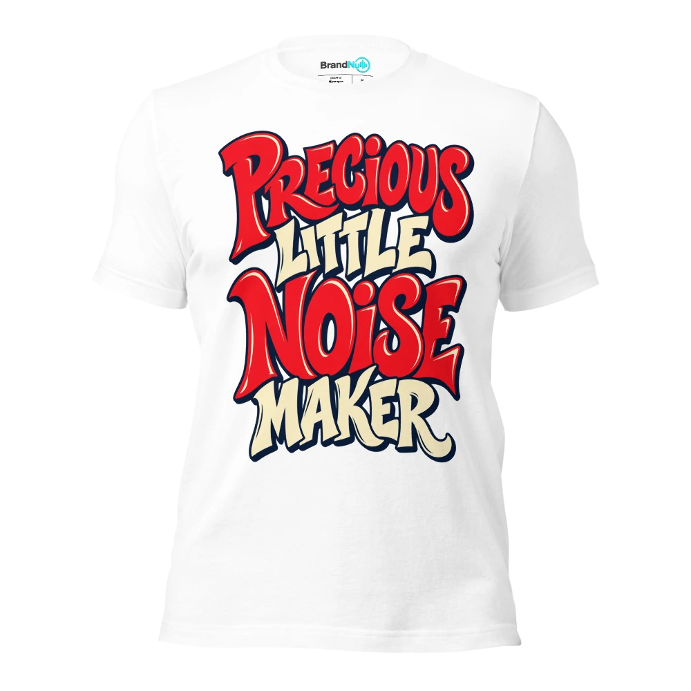 PRECIOUS LITTLE NOISE MAKER T Shirt White Front