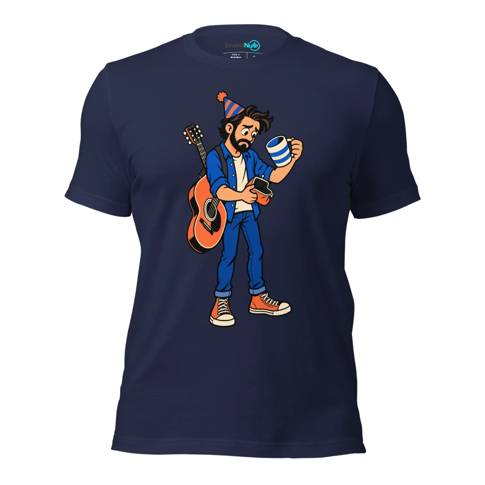 I WISHED FOR ROYALTIES GOT A FUCKING MUG T Shirt Navy Front