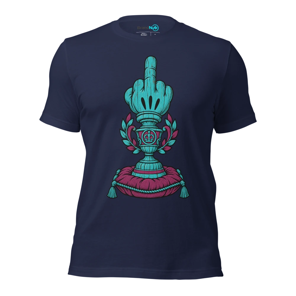 They've made a BrandNu award for being a cunt. I'm polishing it T Shirt Navy Front