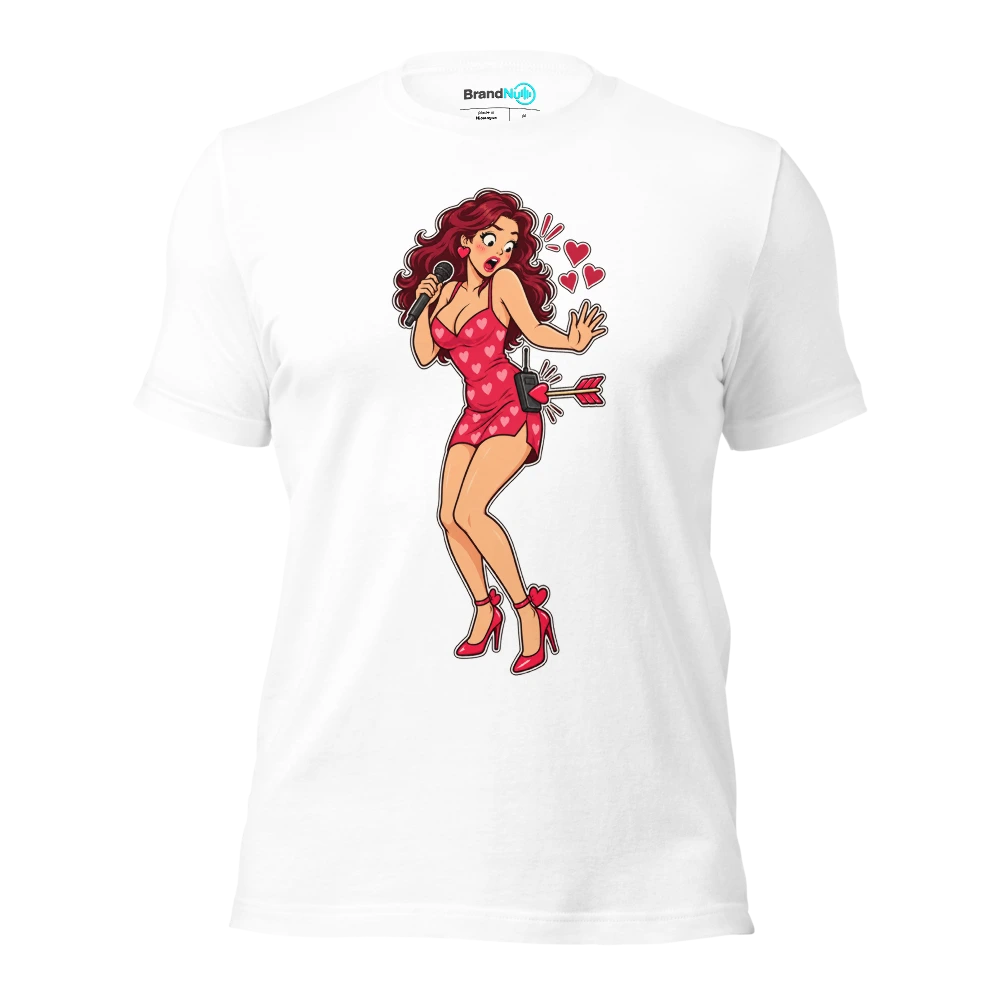 THE ARROW HIT THE WIRELESS RECEIVER AGAIN T Shirt White Front