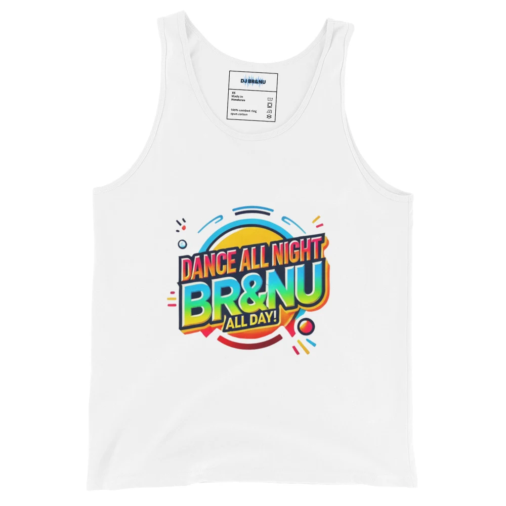 Colour Pop Tank Top - Dancefloor Rave Design