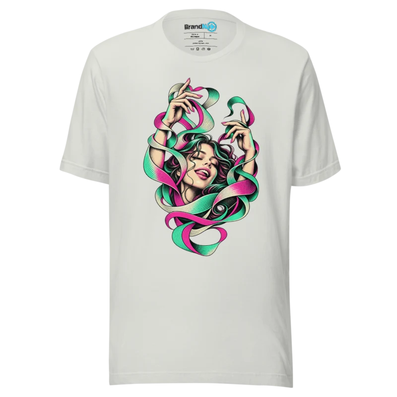BrandNu Rhythm Ransom T-Shirt - Silver - Front