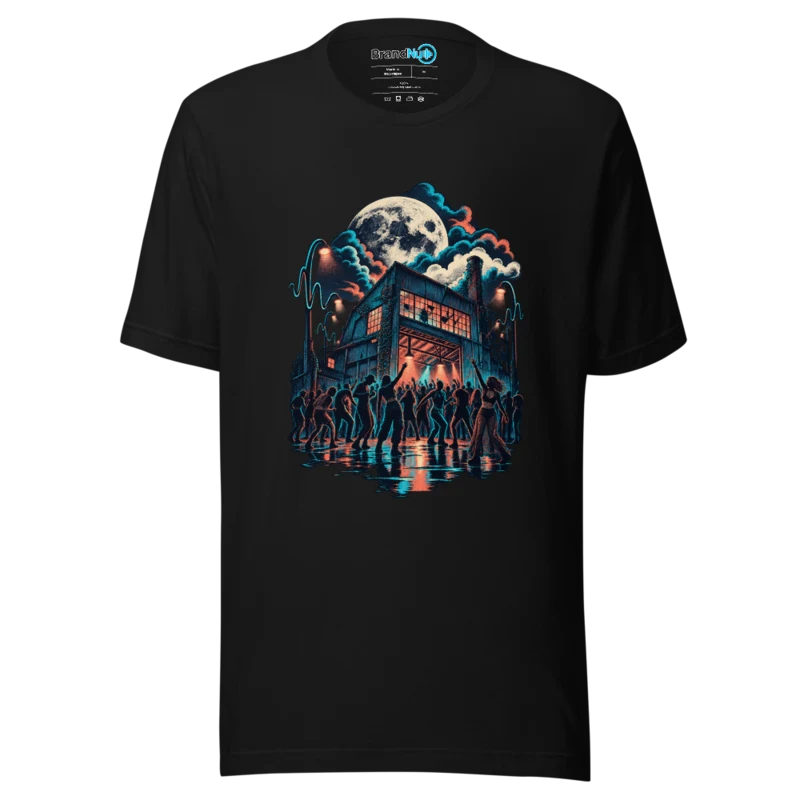 Night Economy T Shirt - Black