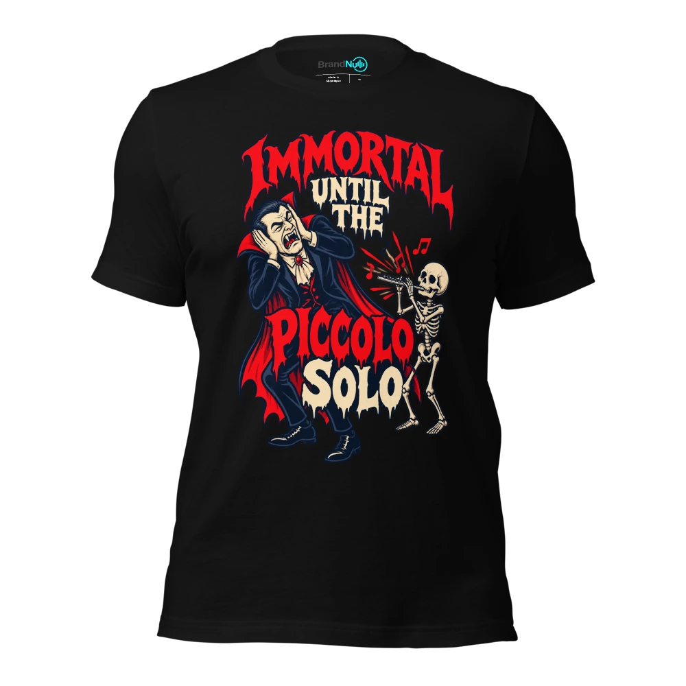 IMMORTAL UNTIL THE PICCOLO SOLO T-SHIRT