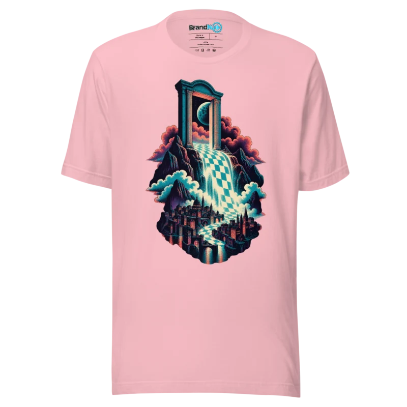 Liquid Doorway T Shirt - Olive