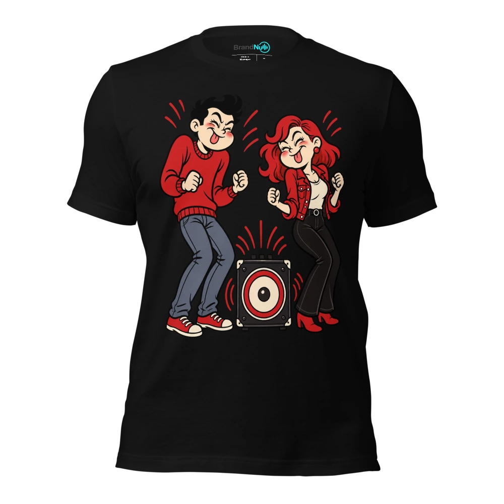 OUR MATCHMAKER WAS A FUCKING SUBWOOFER T-SHIRT