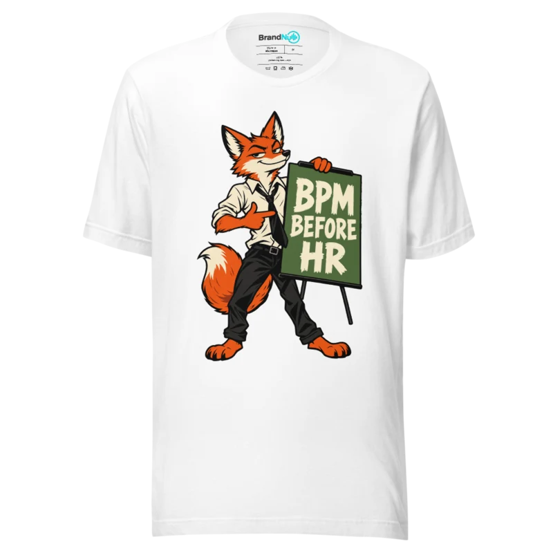 BPM BEFORE HR T Shirt - White