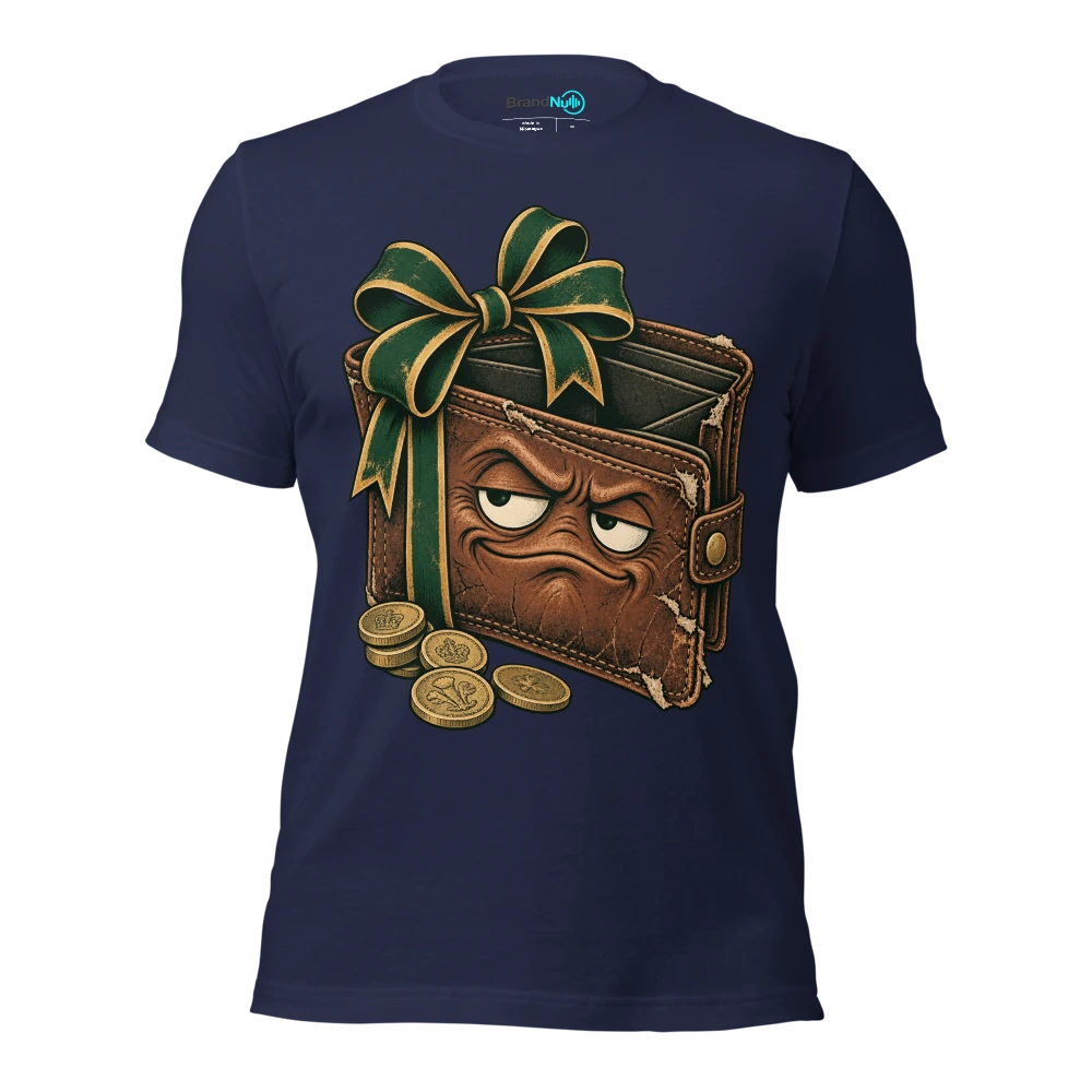 IÃ¢â‚¬â„¢d buy a BrandNu personality, but this oneÃ¢â‚¬â„¢s paid off T Shirt Navy Front