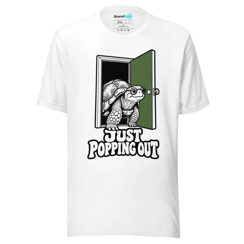 JUST POPPING OUT T Shirt - White