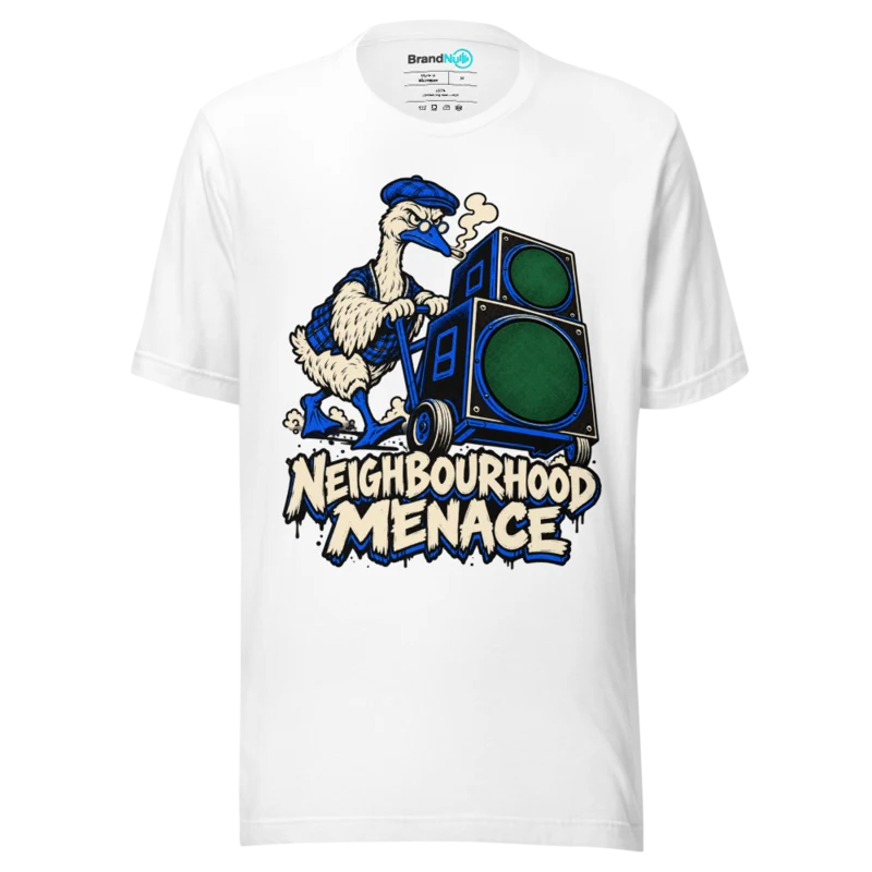 NEIGHBOURHOOD MENACE T Shirt - White