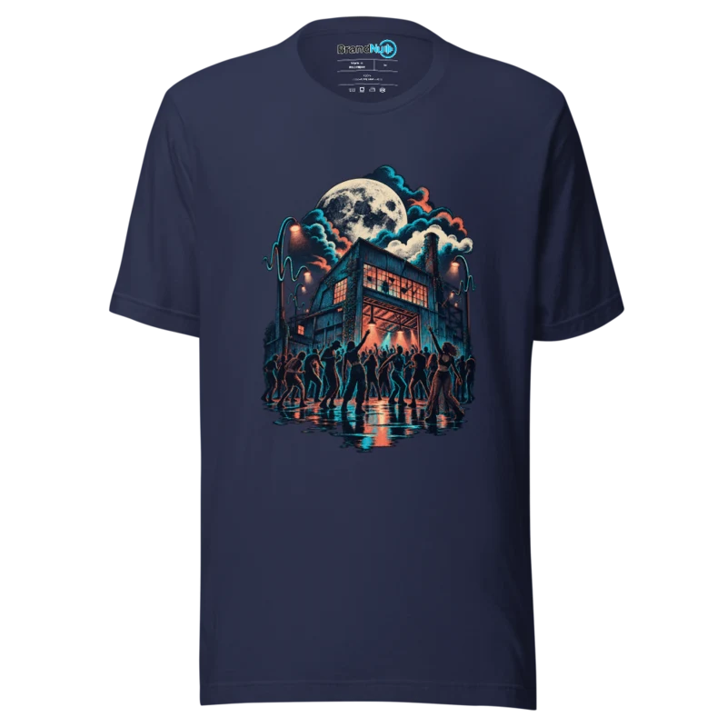 Night Economy T Shirt - Navy
