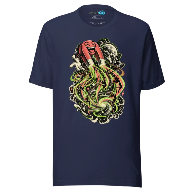 Midnight Magnet T Shirt - Navy