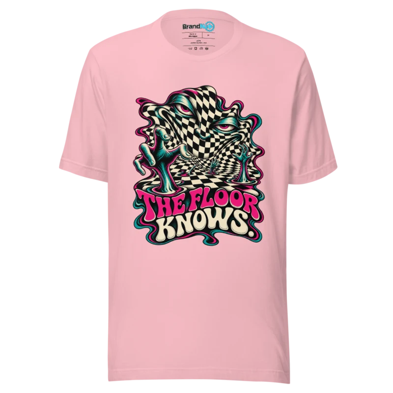 The Floor Knows T Shirt - Olive