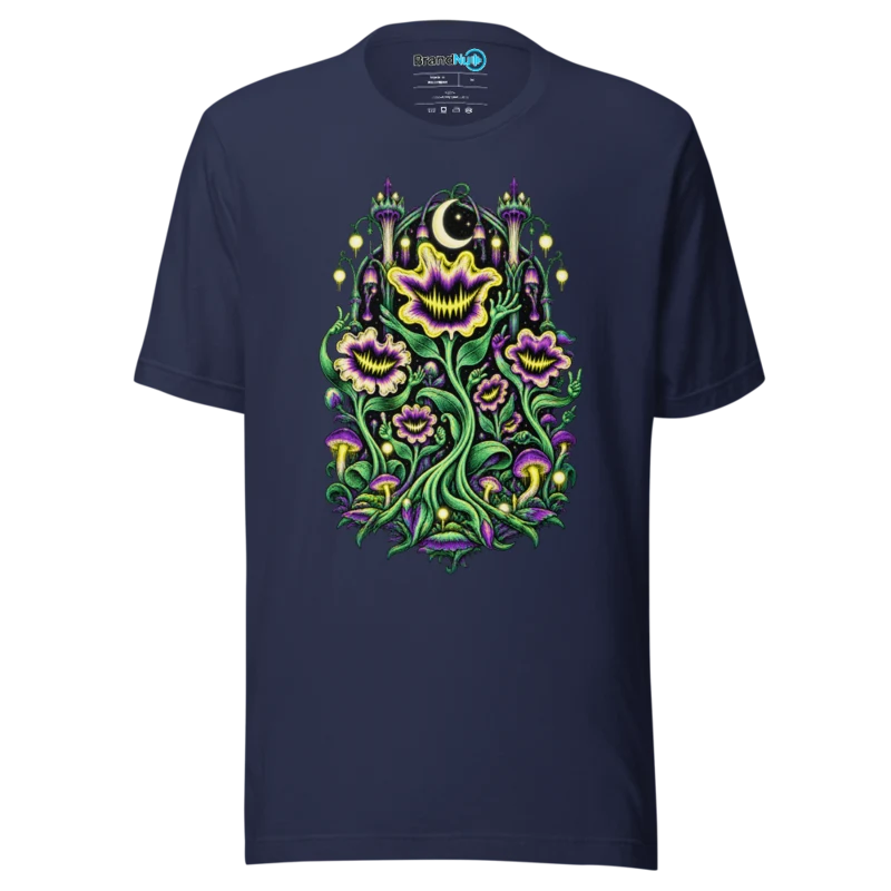 Bass Botanical World T Shirt - Navy