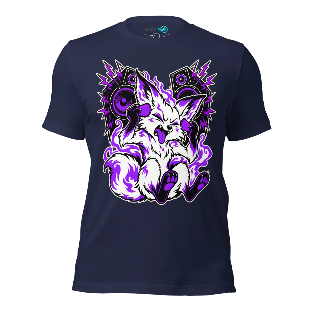 MY SPIRIT ANIMAL NEEDS EARPLUGS T Shirt - Navy - front - Ghost 2