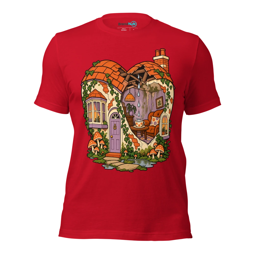 My BrandNu lease of life has damp T Shirt Red Front