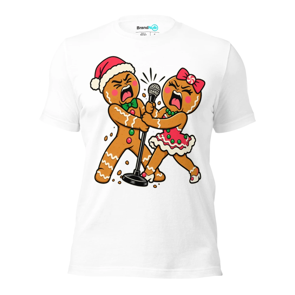 THE FESTIVE DUET HAS BECOME A CUSTODY BATTLE T Shirt White Front