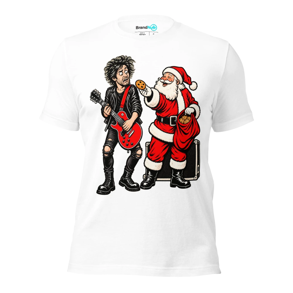 MY FESTIVE GIG FEE IS IN BISCUITS AGAIN T Shirt White Front