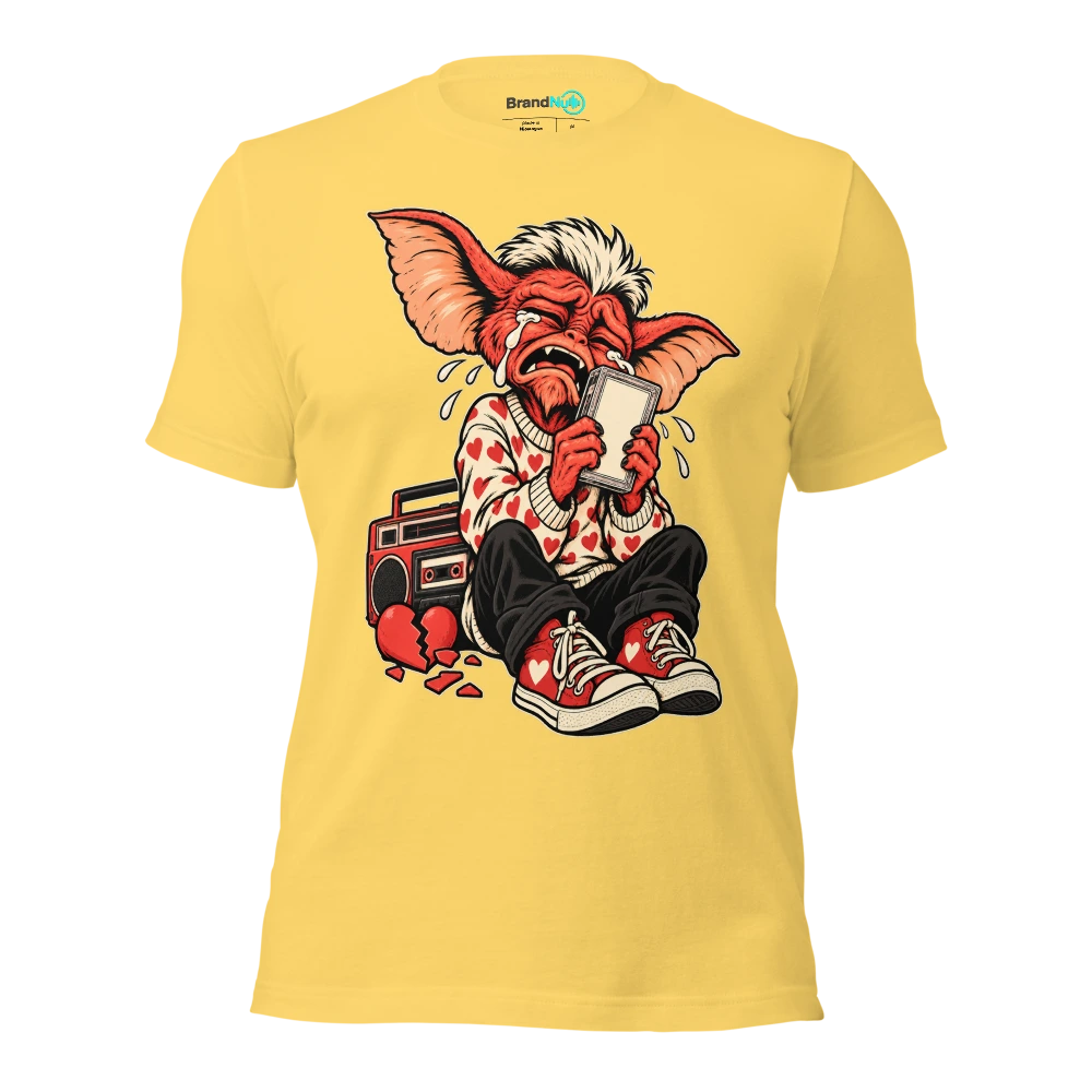 THE HEARTBREAK GREMLIN HAS RELEASED ANOTHER MIX T Shirt Yellow Front