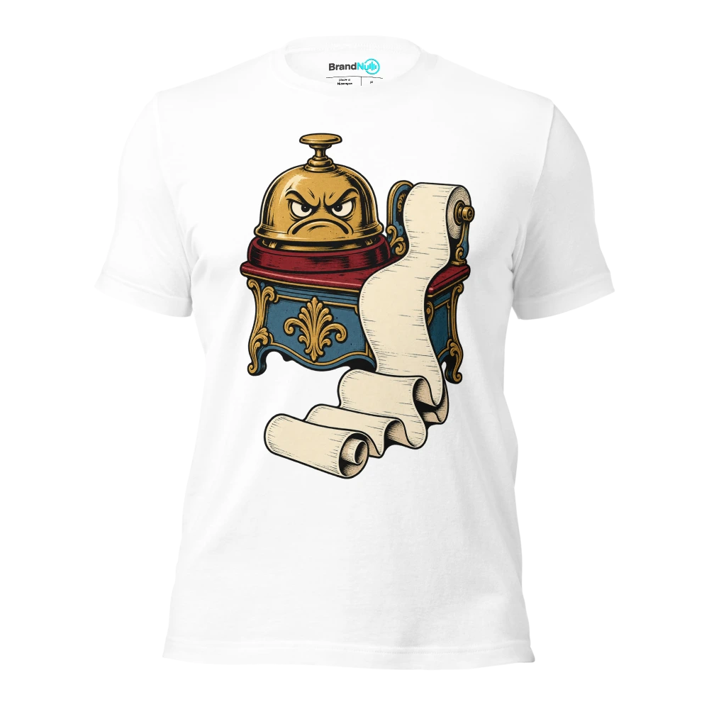 IÃ¢â‚¬â„¢m a BrandNu man. Same complaints department T Shirt White Front