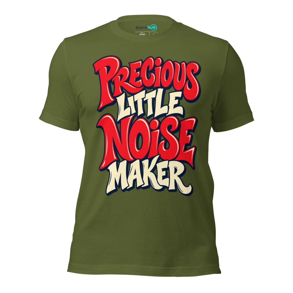 PRECIOUS LITTLE NOISE MAKER T Shirt Olive Front