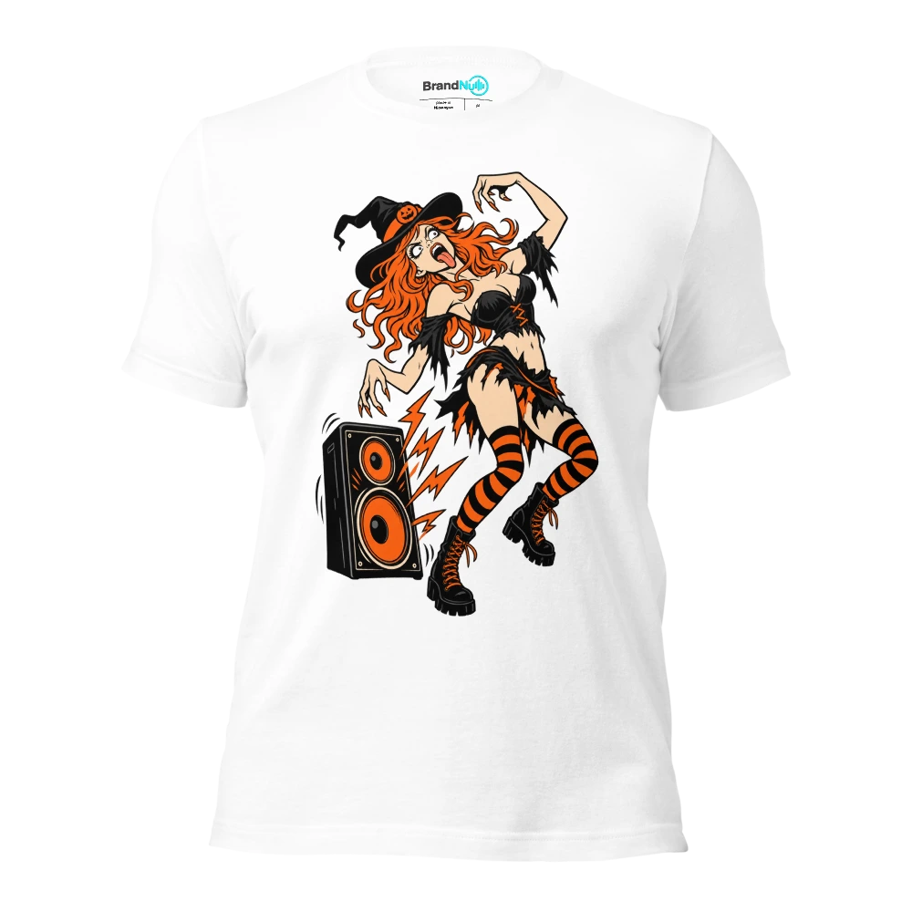 I DANCE LIKE I AM BEING EXORCISED T Shirt White Front