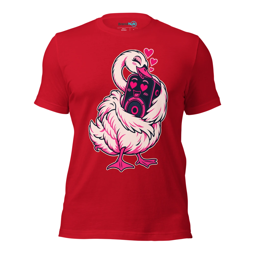 THE SWAN HAS CLAIMED A PLUS ONE FOR THE SPEAKER T Shirt Red Front