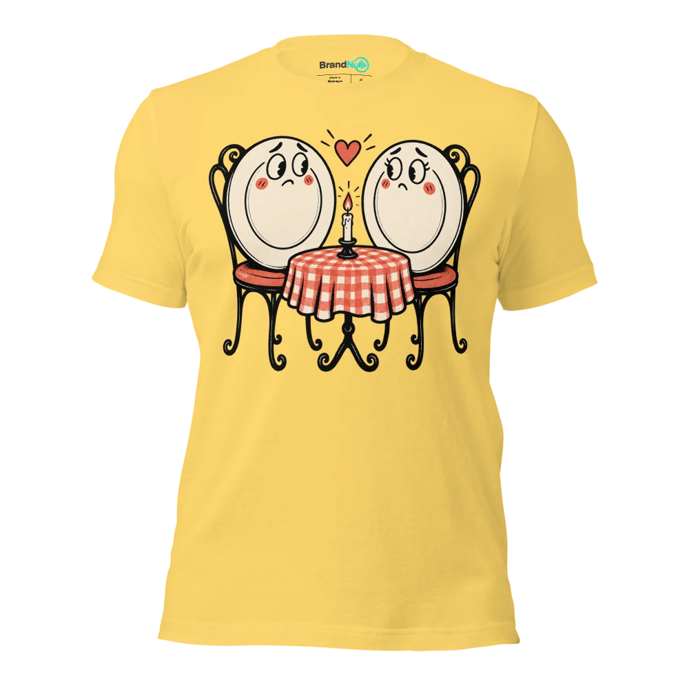 My BrandNu relationship is mostly asking what they want for tea T Shirt Yellow Front