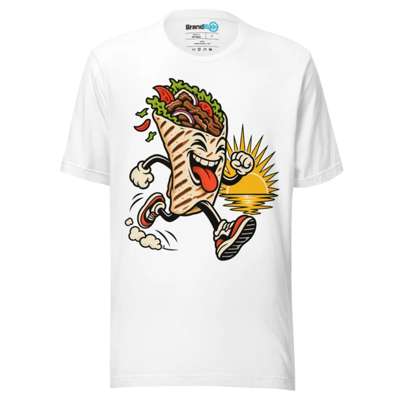 BrandNu Runaway Kebab T-Shirt - White