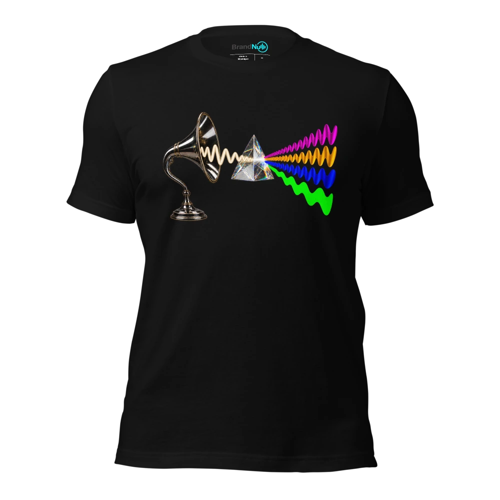 Music Prism T-SHIRT Spectrum Wave Edition