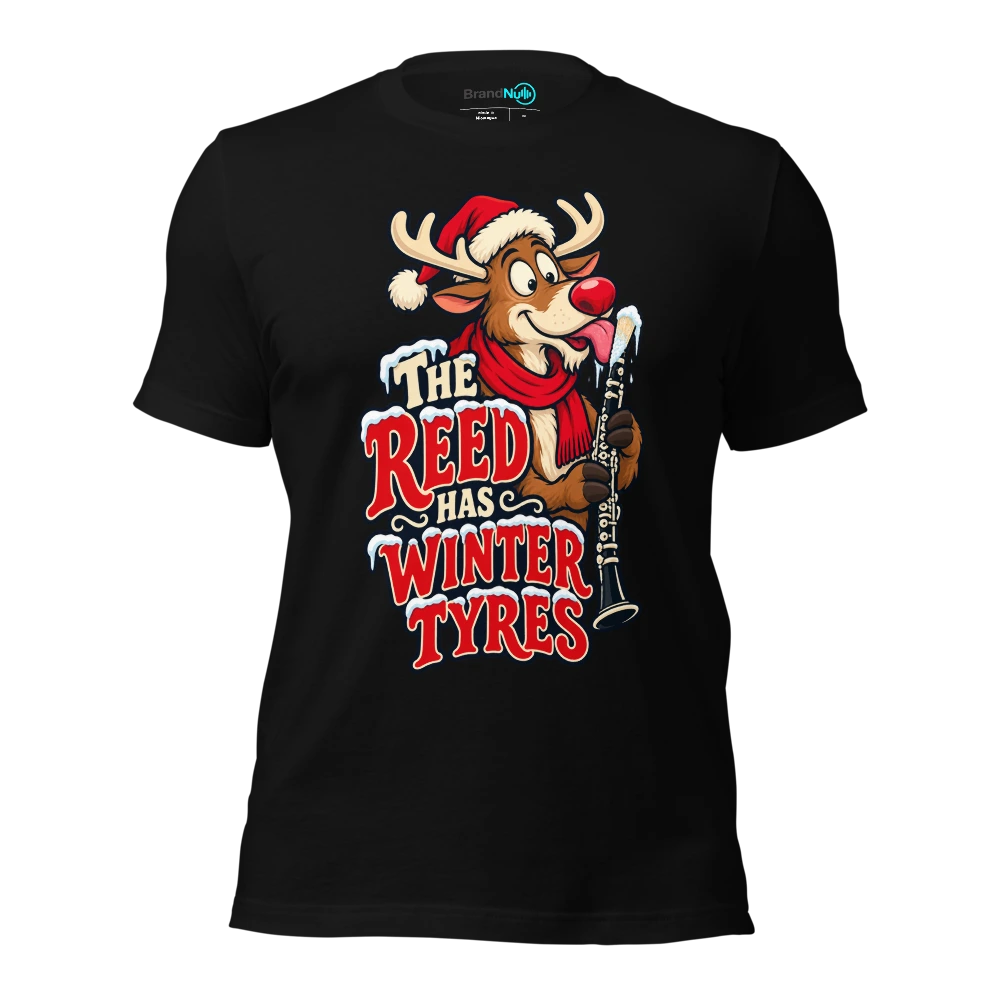 THE REED HAS WINTER TYRES T-SHIRT