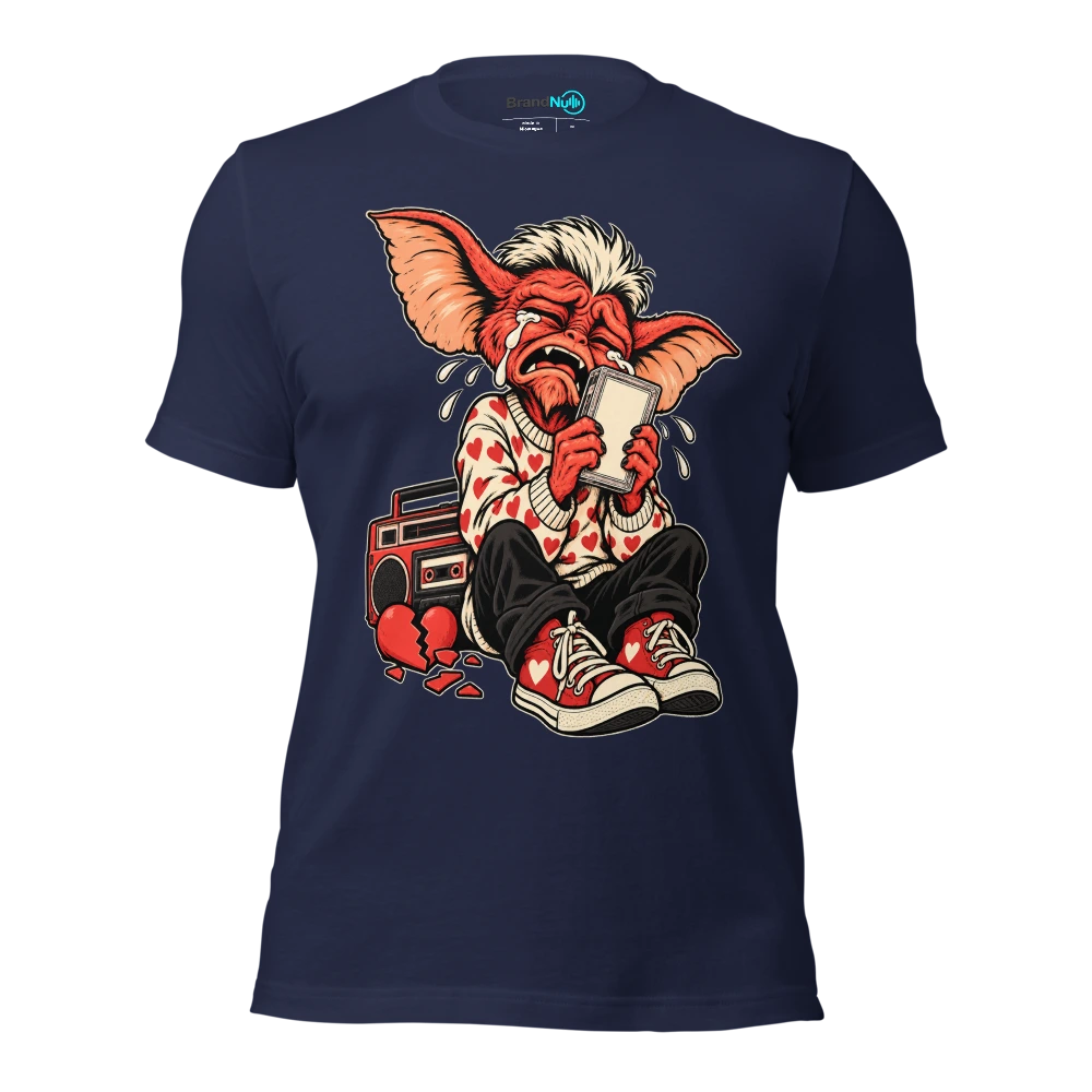 THE HEARTBREAK GREMLIN HAS RELEASED ANOTHER MIX T Shirt Navy Front