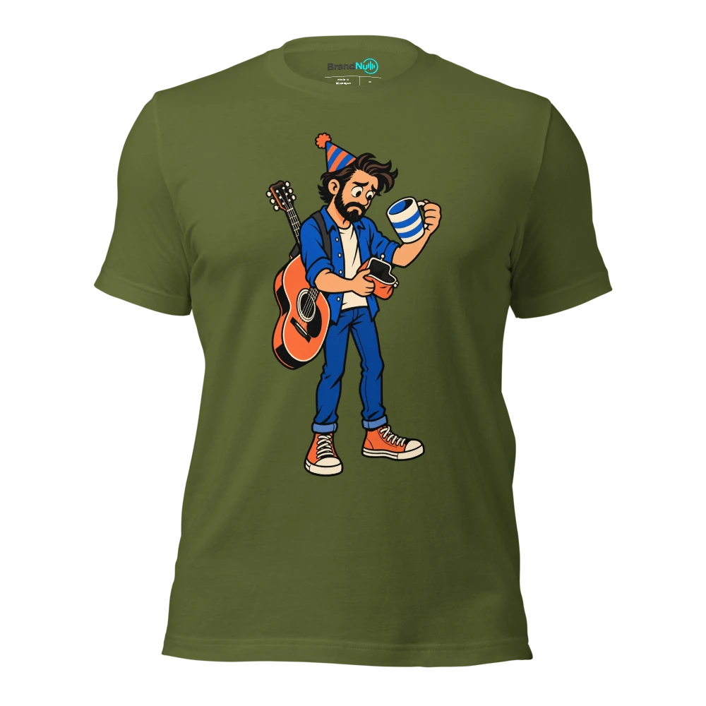 I WISHED FOR ROYALTIES GOT A FUCKING MUG T Shirt Olive Front
