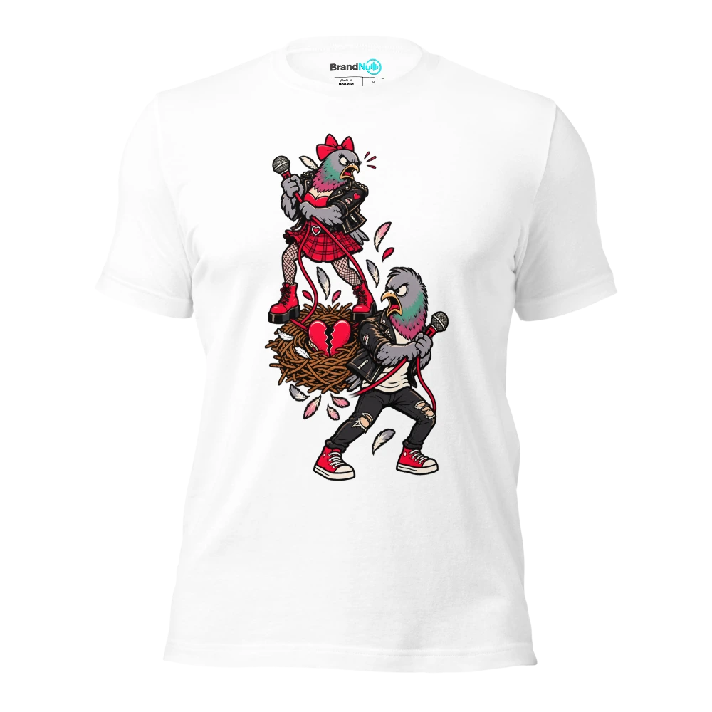 THE PIGEON PAIR HAS SPLIT OVER CREATIVE DIFFERENCES T Shirt White Front
