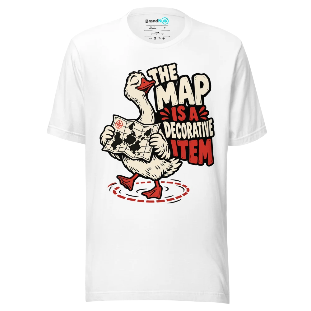 THE MAP IS A DECORATIVE ITEM T Shirt