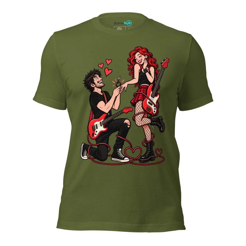 MY BANDMATE IS MY LONGEST UNHEALTHY RELATIONSHIP T Shirt Olive Front