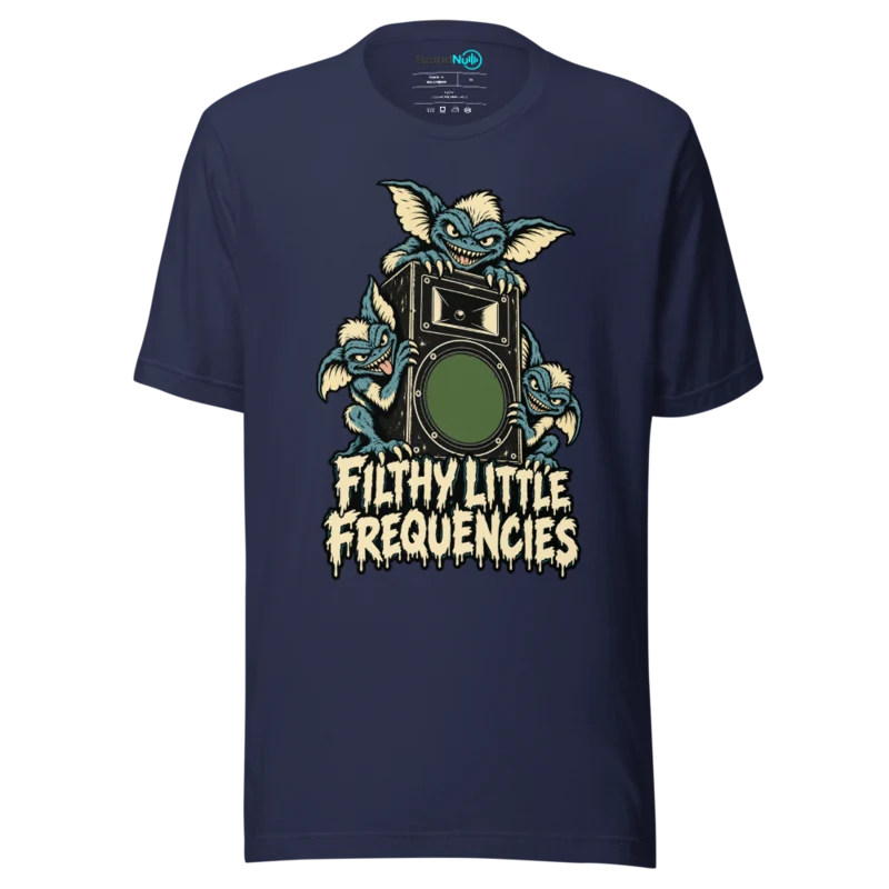FILTHY LITTLE FREQUENCIES T Shirt - Navy