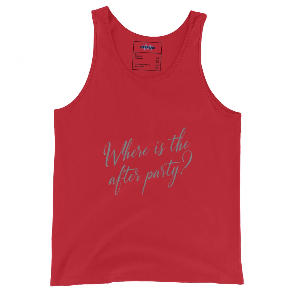 Where Is the After Party BrandNu Tank Top