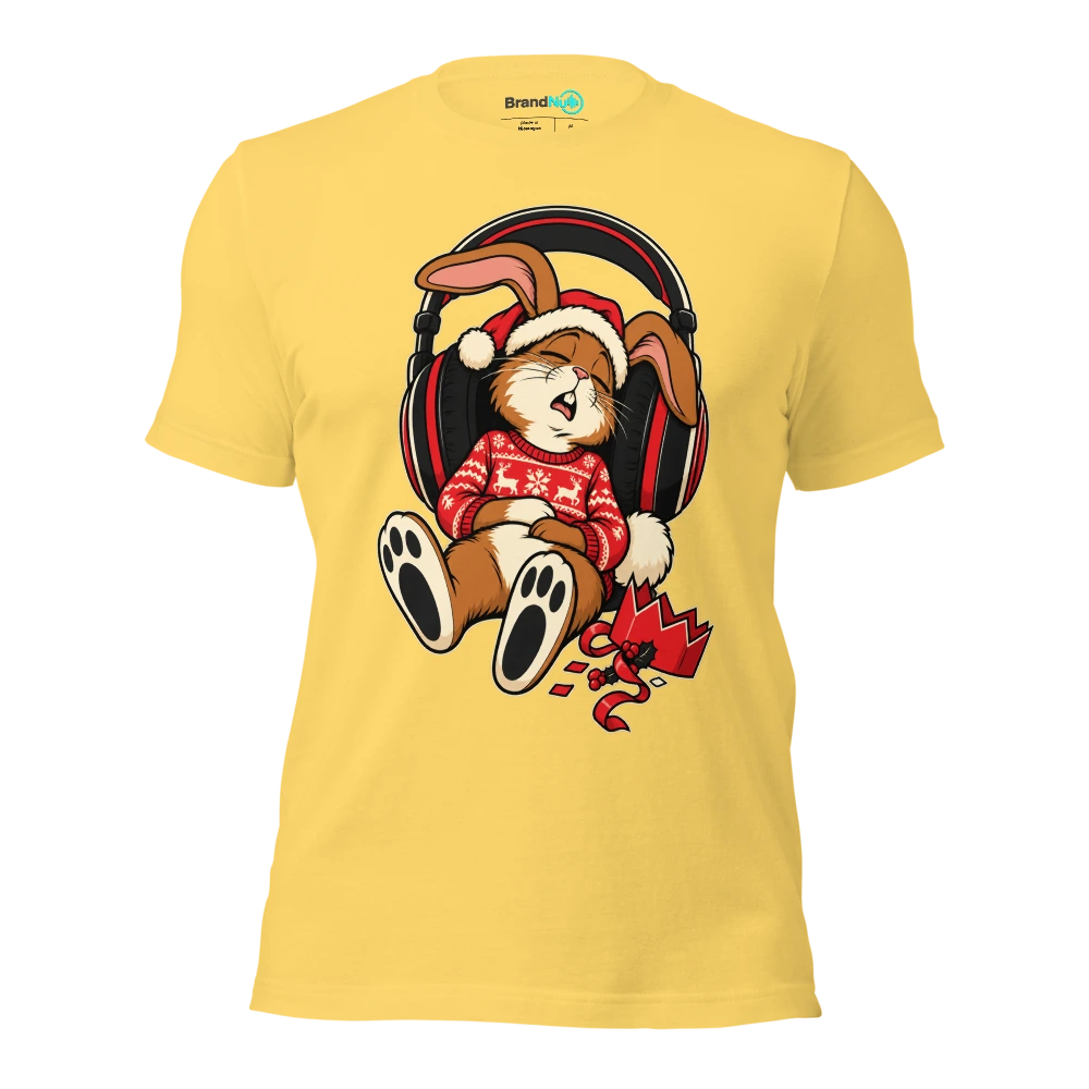 THE PARTY ANIMAL HAS CLOCKED OFF EARLY T Shirt Yellow Front